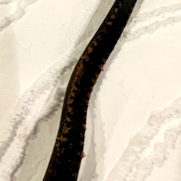 Michael Kors Black Leather Logo Lock Studded front purse/Fanny pack belt - Picture 4 of 11